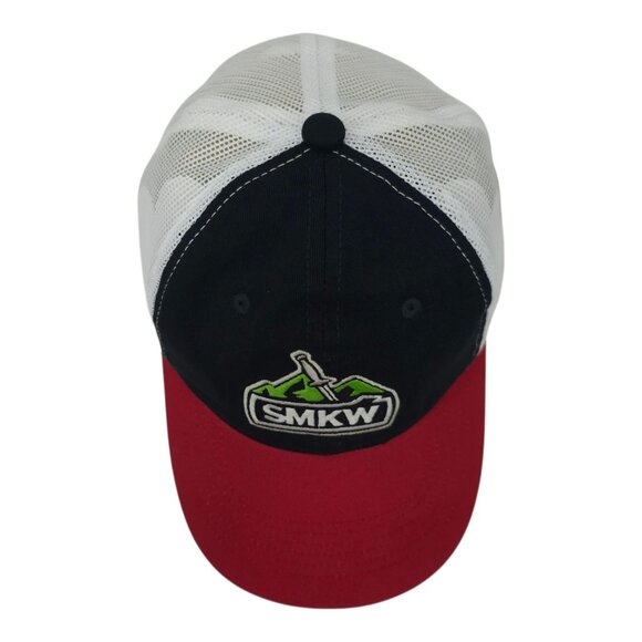 Smoky Mountain Knife Works Mesh Snapback Cap Hat SMKW Patch Trucker Baseball NWT - Picture 6 of 14